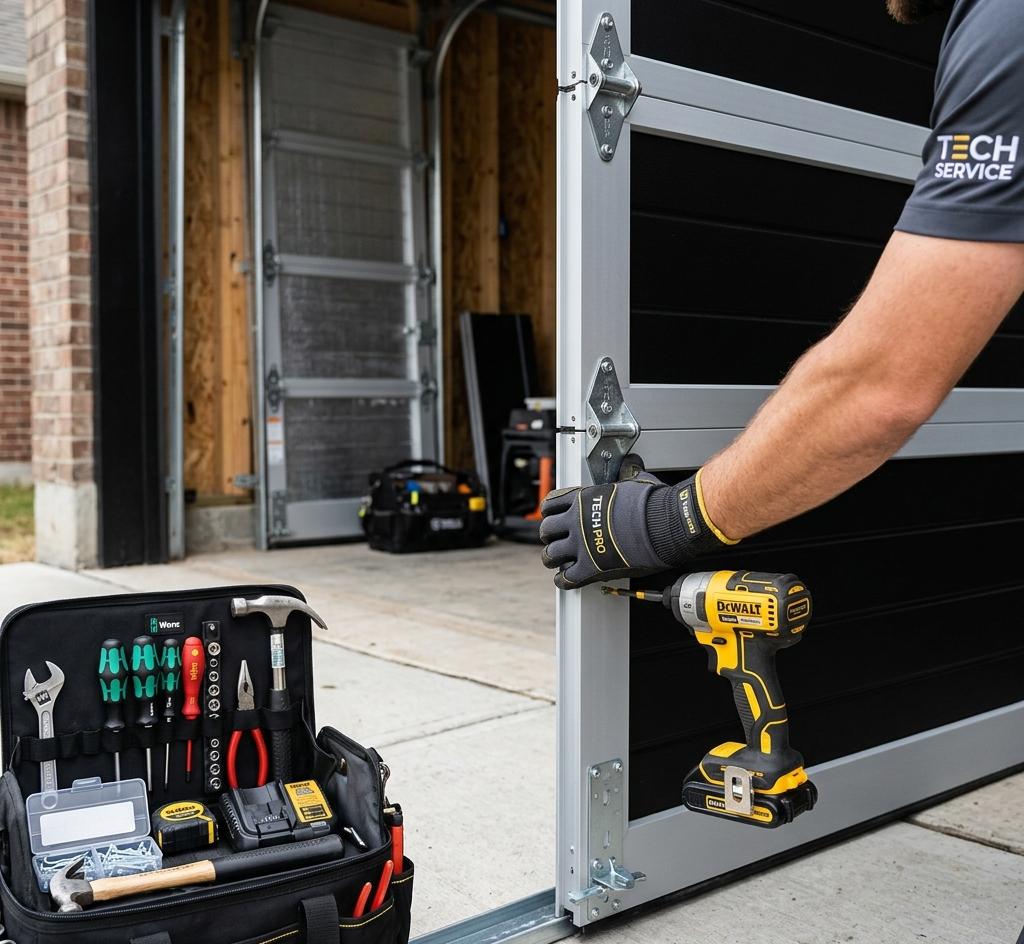 Garage door opener repair and installation